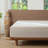 MooMee Fitted Sheet Only Extra Deep Pocket 100% Washed Cotton Linen Like Textured Lightweight Breathable-107672089-107672093