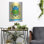 Art mural en métal luxueux «Common Garden Beetle Mounted» par Hello Angel, 24 po x 36 po
