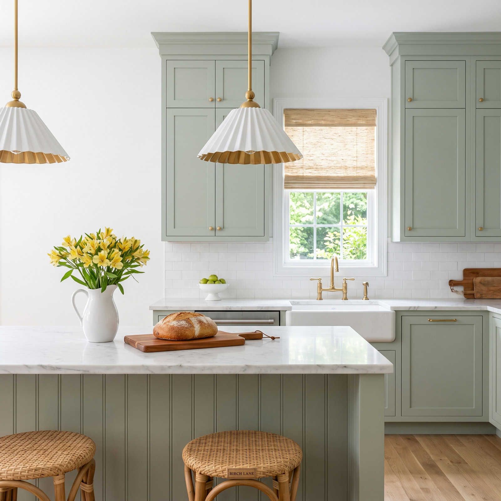 1 - Light Antique Brass Pendant