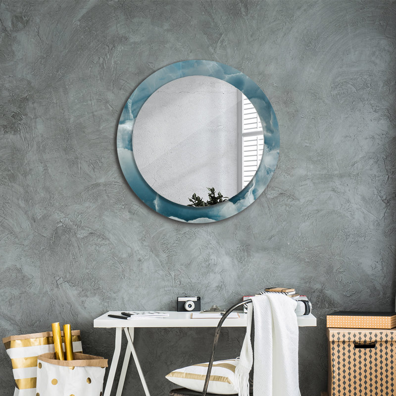 Huldar Glass Flat Wall Mirror