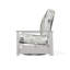 Chaise berçante pivotante cachée en polymère Leeward-98712635-98358836