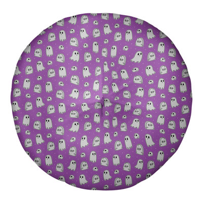 Coussin de sol rond Katelyn Elizabeth
