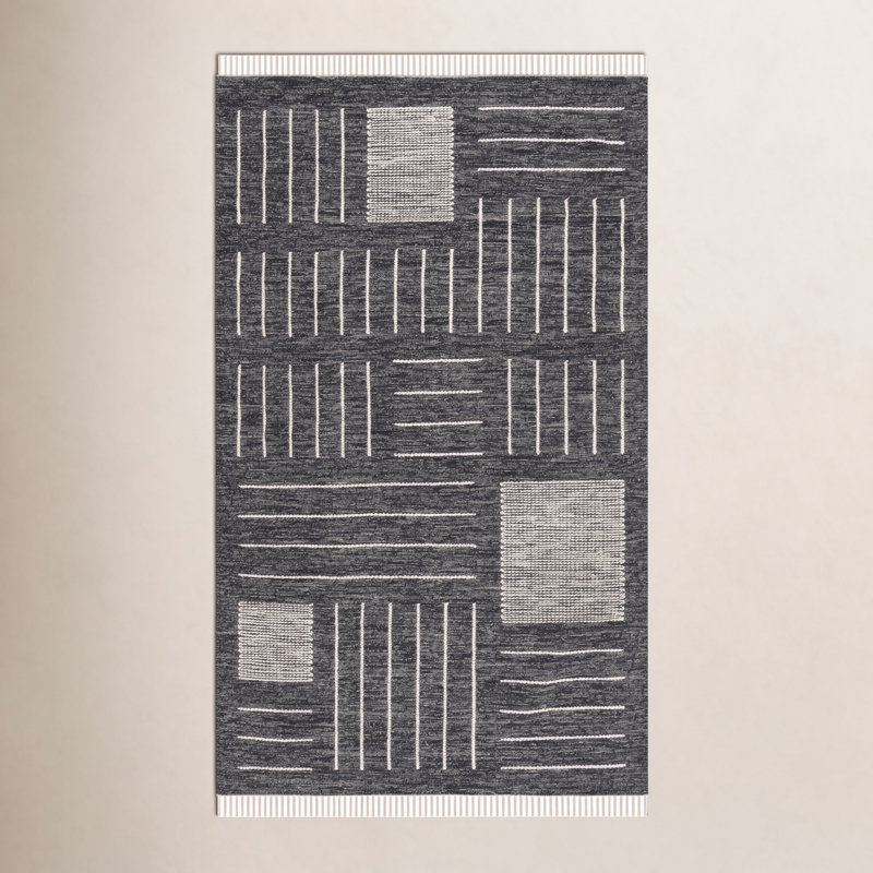 Flore Geometric Indoor Rug, Rectangle 5' x 8'