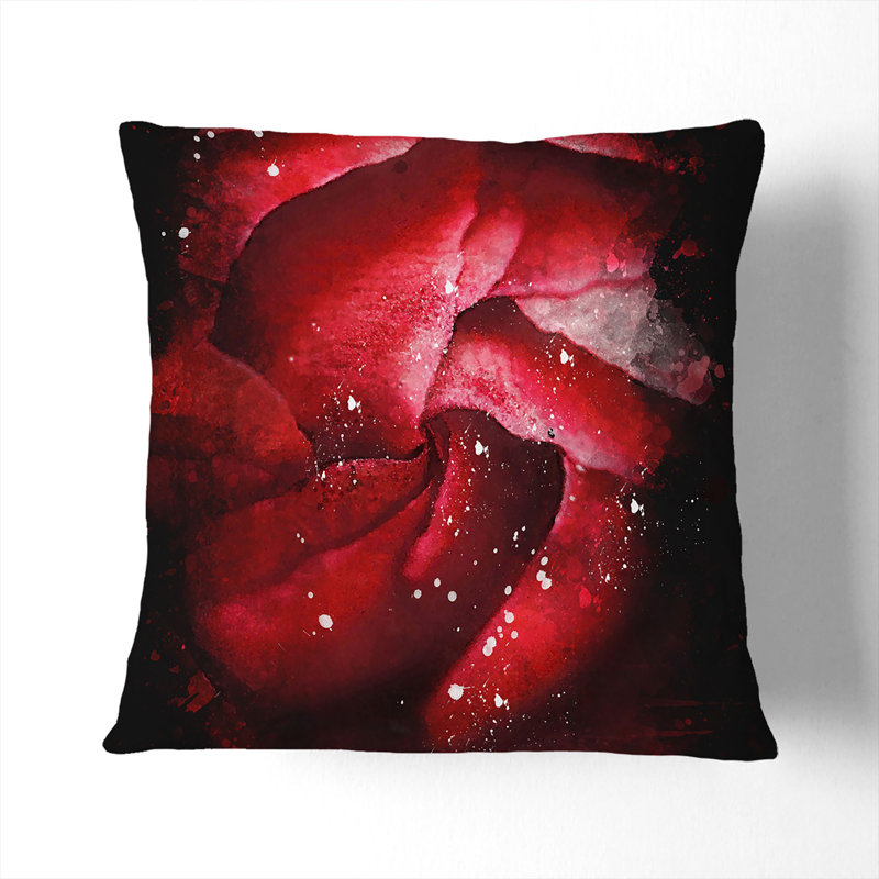 Square Throw Cushion, White, 55cm H x 55cm W x 20cm D