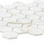 Carreau de mosaïque en verre 2 po x 2 po Eterna Hexx-98413723