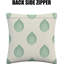 Indoor / Outdoor Ikat Green Square Throw Pillow Cover-1314051881