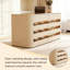 Armoire de rangement pour bijoux de style chinois 70,87 "- armoire de rangement à double face