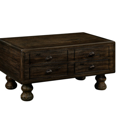 3 Solid Wood Living Room Table : Coffee Table, 2 End Tables, , Construction - Color. Antique Finish, Water-, Versatile, Simple Installation, Generous Storage