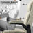 Kroen High Back Ergonomic Executive Office Chair with Flip-up Armrests (Beige)-291726625
