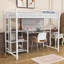 Lit mezzanine en métal avec bureau Aian-1333659616-1333659617