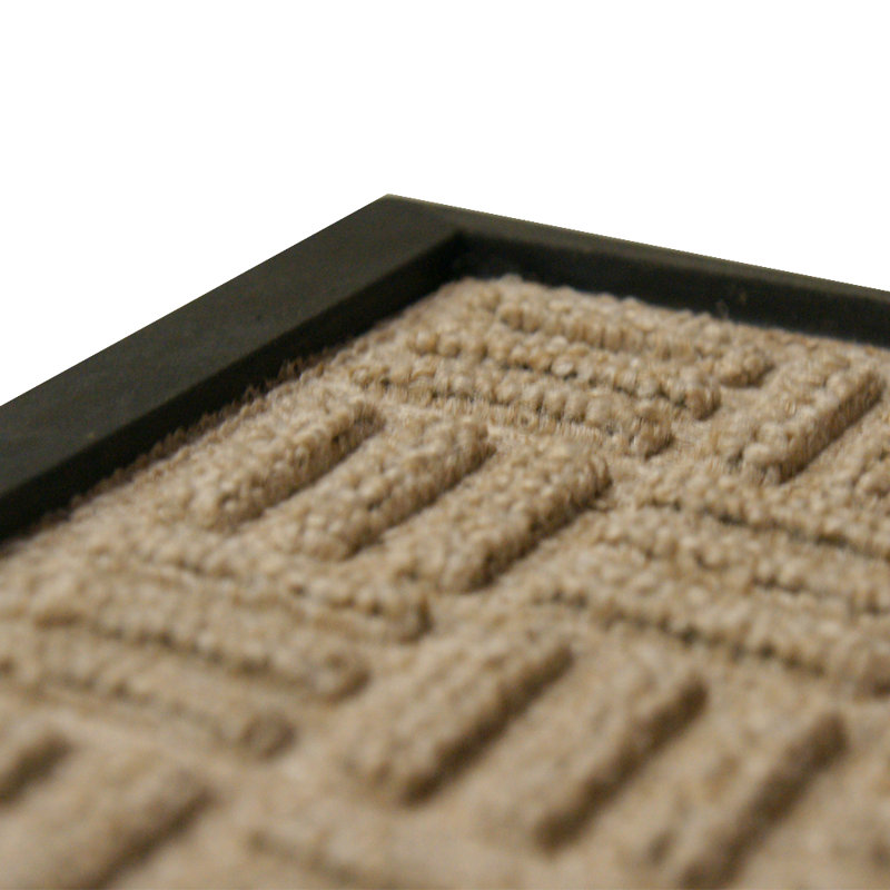 West Tisbury Non-Slip Indoor Doormat, Blue, 48" W x 72" L