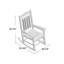 Chaise berçante POLYWOOD-3948706