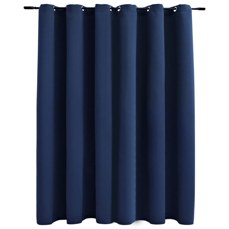 Azurdee Blackout Curtain Single Panel, Blue