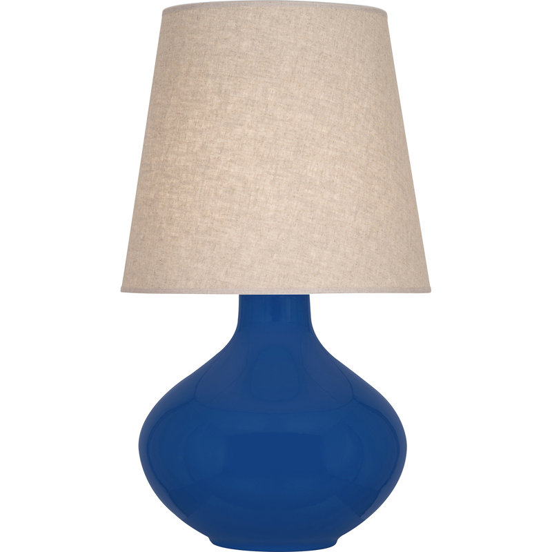 Lampe June, Lin chamois, Cobalt
