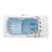 Ella Wheelchair Transfer 32"x52" Acrylic Air + Hydro Massage and Heated Seat Walk-In Bathtub-123517155
