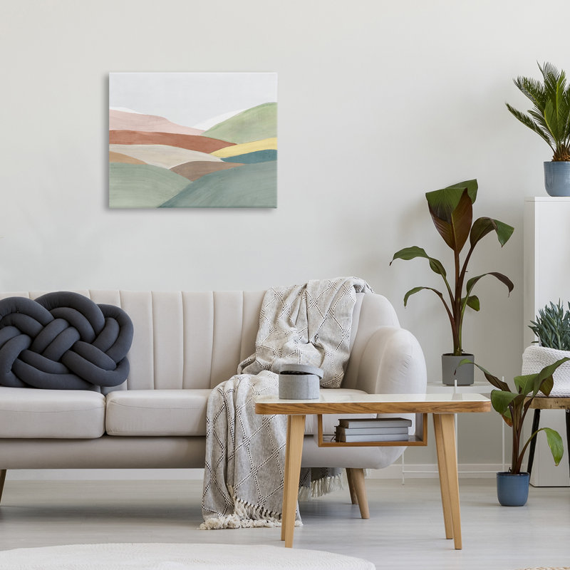 Toile subtile Rolling Hills, design par Ian C., H 16 po x l 20 po