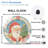 Santa-Christmas-Tree-Clock-Face Art - 12'' Modern Wall Clock
