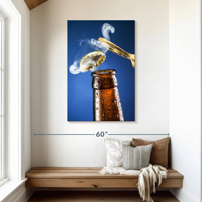 Yarlin Beer Vapor, 45" H x 30" W