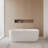 Juliette 67'' x 31.5'' Soaking Acrylic Bathtub-23113244