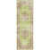 Tapis vert de style oriental