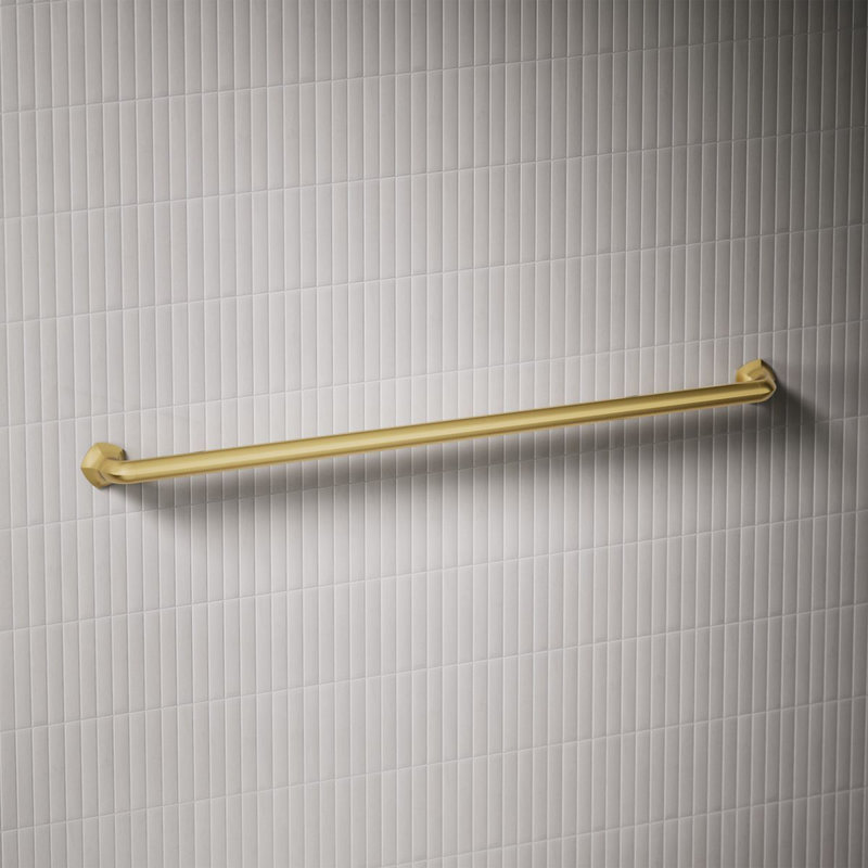 Barre d'appui occasion, 42", Laiton brossé
