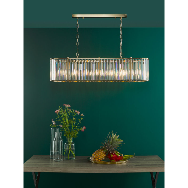 7 - Light Pendant, Brass