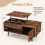 Lift Top Coffee Table with Storage-1568658455