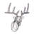 Rustic Animals Wall Decor on Metal