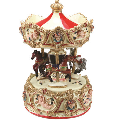 Boîte à musique 6,5 "carrousel
