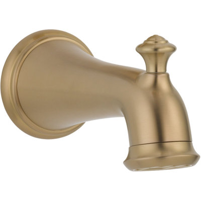 Garniture de bec de baignoire murale victorienne avec inverseur