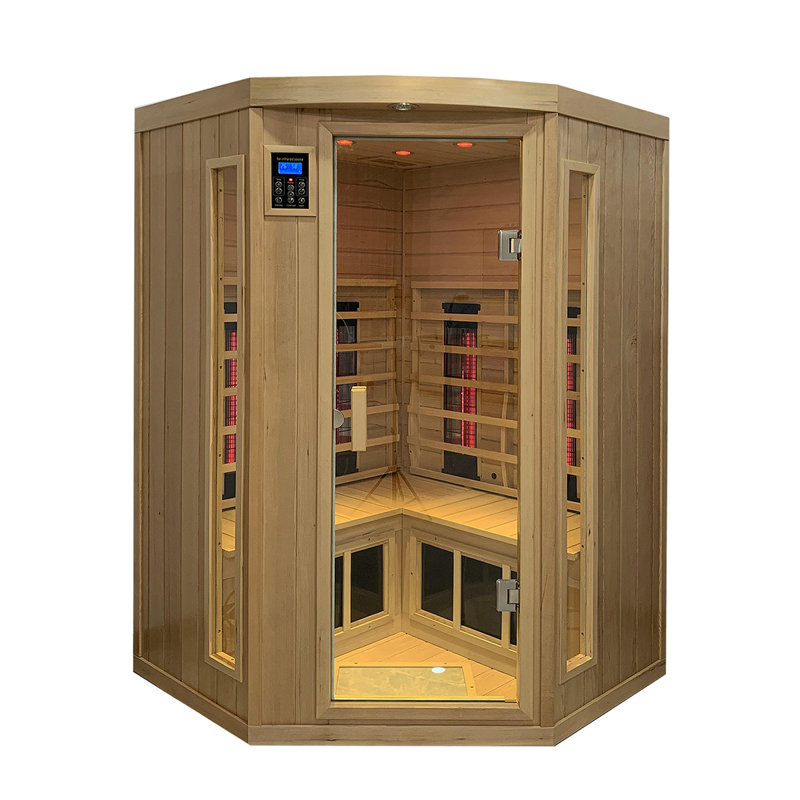 Sauna en verre Hemlock