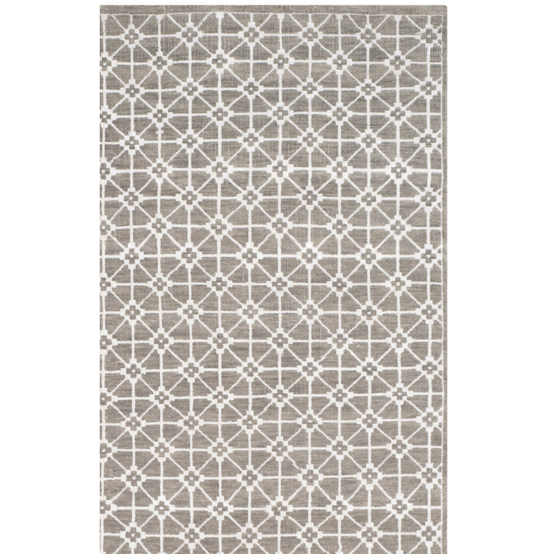 Tapis en laine et viscose Keiondre, Rectangle 6 pi x 9 pi