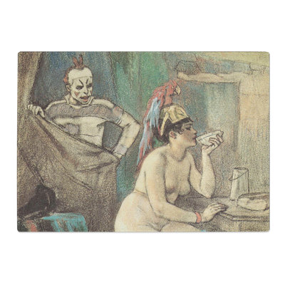 The Circus by Felicien Rops Chopping Board