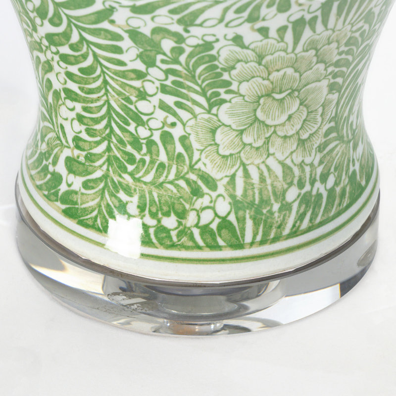 Faye Ceramic Table Lamp (Green)