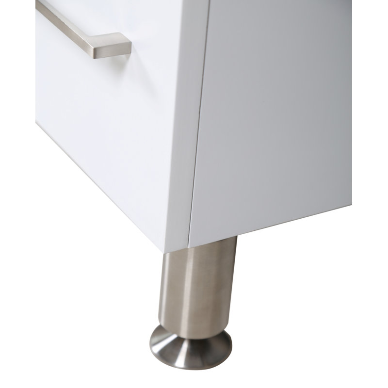 Ensemble de meuble-lavabo de salle de bain double 72 po Karson, Blanc