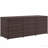 175 Gallon Outdoor Storage Box with Inner Liner, PE Rattan Wicker Deck Box with Pneumatic Bar Lift for Indoor & Outdoor, Patio Furniture Cushions, Pool Toys, Garden Tools, Mixed Brown-129173922