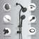 Dual Shower Head 1.8 GPM GPM