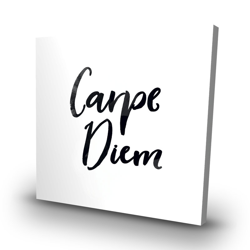 Carpe diem - 32"x32" art on canvas