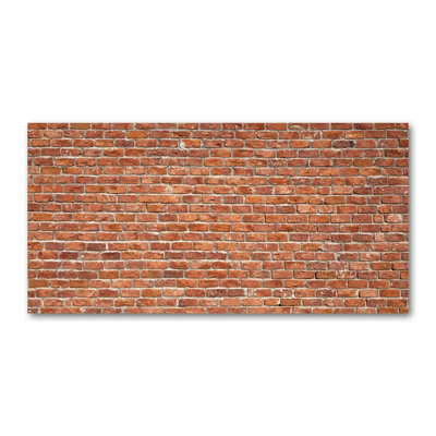 Brick Wall - Wrapped Canvas Print