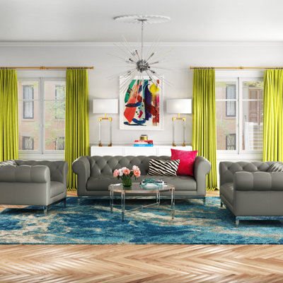 Idyll 3 Piece Upholstered Leather Set