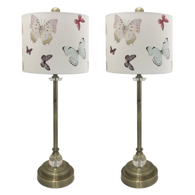 Garber Crystal Buffet Lamp