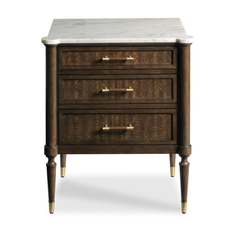 Melrose 3 - Drawer Nightstand