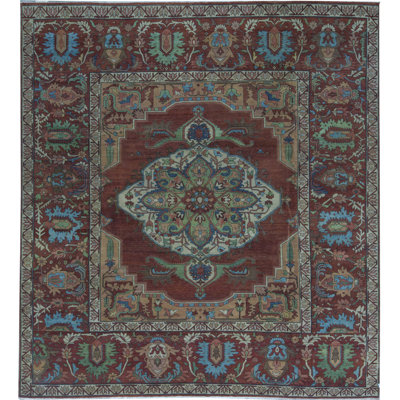 Ferrahan Wool Oriental Area Rug
