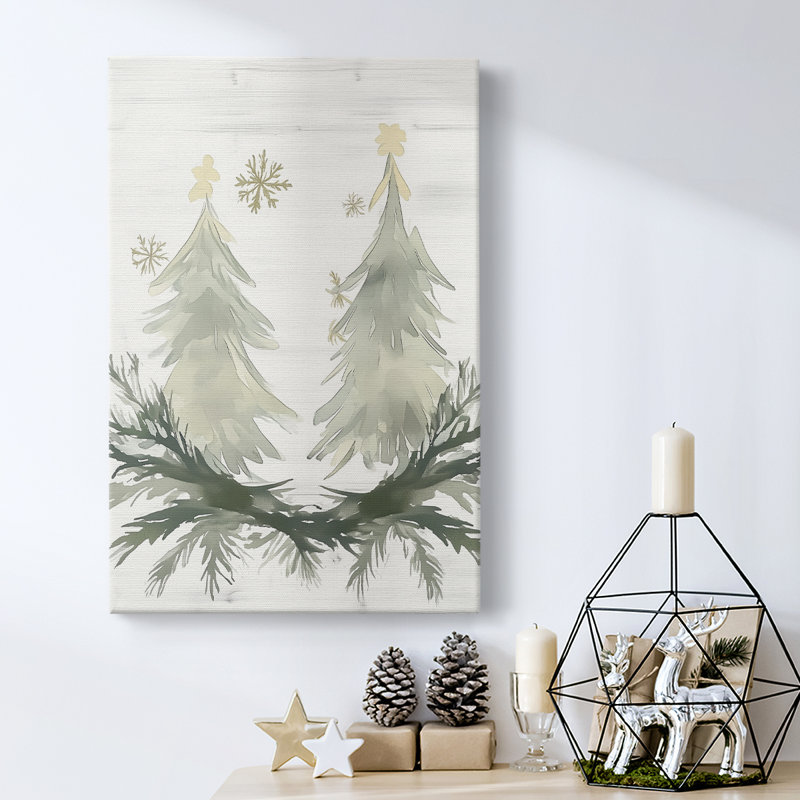 Art des Fêtes de Noël - Toile tendue avec châssis CCCCL XXX, H 36 po x l 24 po