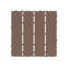 Carreaux de terrasse en plastique emboîtables, paquet de 44 tuiles de patio, 12 po x 12 po, imperméable à l'eau pour utilisation extérieure, tuiles de patio pour terrasse de piscine