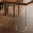 Tan+Clear Rectangular Solid Wood+Acrylic desks-107362653