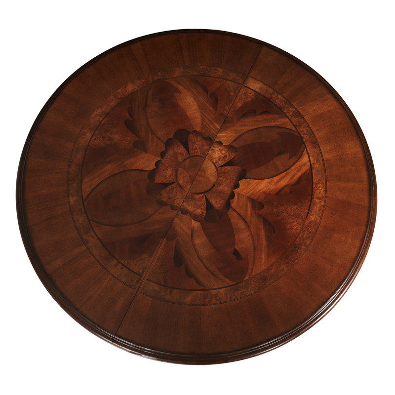 Villa Valencia Round Solid Wood Dining Table