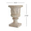 Urne de jardin, blanc antique, H 27 po