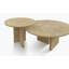 Ensemble de tables basses en marbre pour le salon-112544549