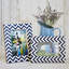 Neha Navy Chevron Patterned Photo Frame-1072803889